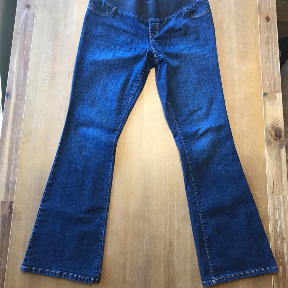 Old Navy Slim Bootcut Maternity Jeans, size 12L